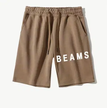BEAMS 브라운 숏팬츠