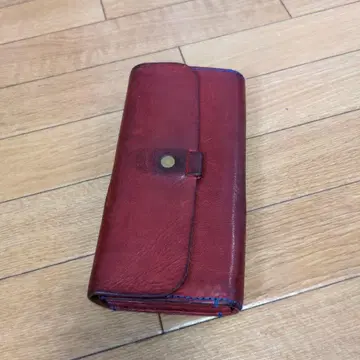 srow 천연 가죽 장지갑