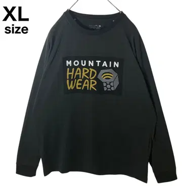 굿 디자인 구제 의류 마운틴하드웨어 빅 로고 롱 T 넉넉한 XL 사이즈