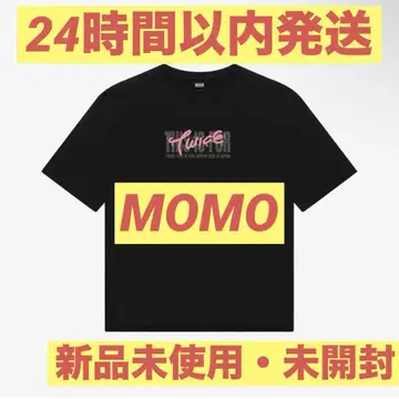 [미사용 새상품] 최신 TWICE 모모 티셔츠 M [미개봉]