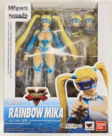 반다이 S.H.Figuarts 스트리트 파이터 V 레인보우 미카