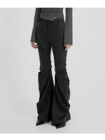 [새상품] FLAREUP Asymmetrical Drape Pants