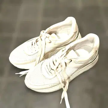 화이트 메쉬 스니커즈 ZARA 24.5cm