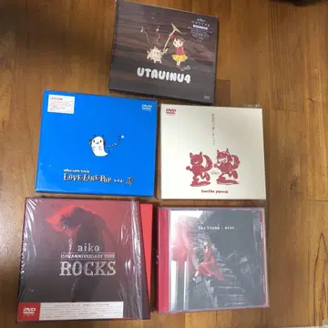 aiko 라이브 DVD 5점