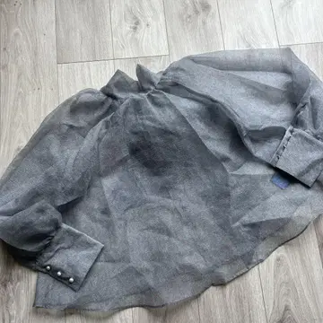 miele grande 미에레 그랑 보타이 쉬폰 블라우스 새상품