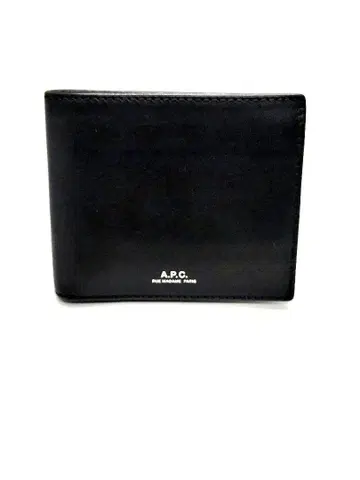 A.P.C. 가죽 2단 접이식 지갑 중고품