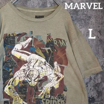 MARVEL 스파이더맨 빅 프린트 무비 T셔츠 영화 마블