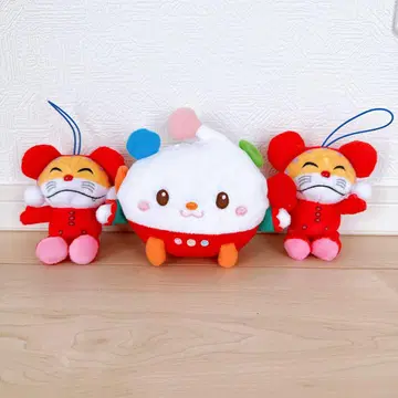 미사용 새상품 뽀우뽀 봉제 인형 냥chu 마스코트 NHK