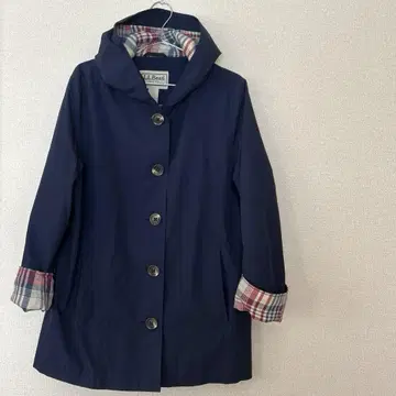 [ L.L.Bean ] 엘엘빈 나일론 코트 안감 체크 M