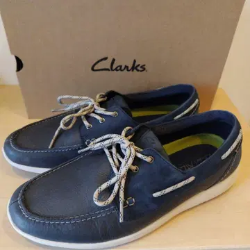 [ 28cm ] Clarks 클락스 슬립온 네이비