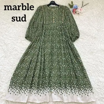 레어 marble sud 마블슈드 금목서 원피스 롱