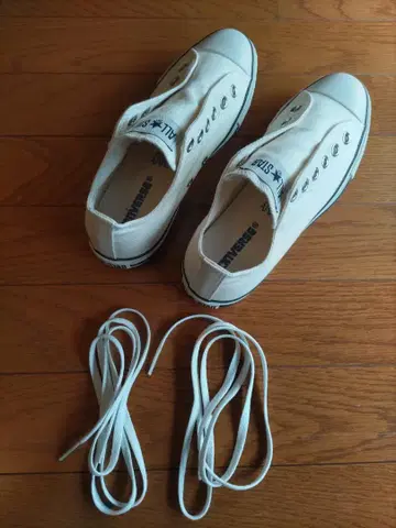 컨버스 LP WASHOUT SLIP OX WHITE