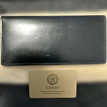 GANZO SHELL CORDOVAN 2 장지갑