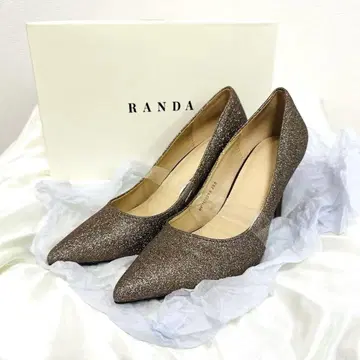 [결혼식] RANDA 반짝이 펌프스 23.5cm