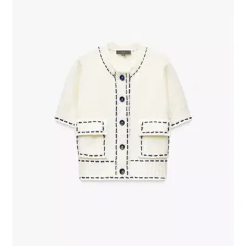 ZARA 자라 스티치 니트 자켓 S