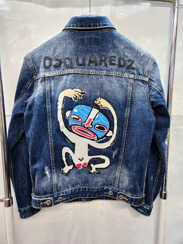 새상품급 디스퀘어드2 DSQUARED2 데님 트러커 자켓