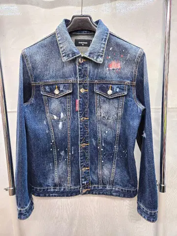 새상품급 디스퀘어드2 DSQUARED2 데님 트러커 자켓