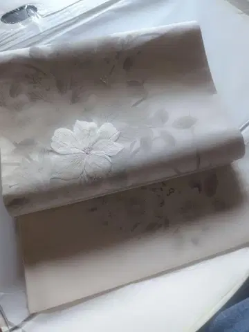 꽃무늬 자수 나고야 오비