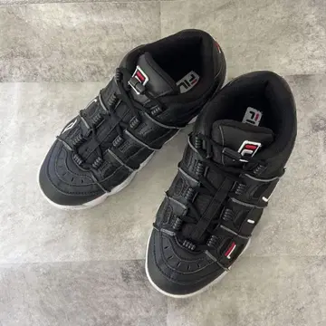 [새상품급] FILA 블랙 스니커즈 24.5cm