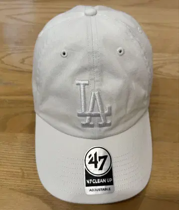 47 캡 다저스 남성용 여성용 클린업 LA 로고