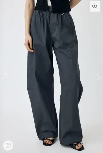 MOUSSY CURVED LINE 이지 팬츠