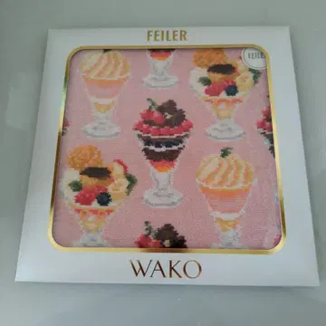 [완판템] 페일러 와코 WAKO PARFAIT 손수건 핑크
