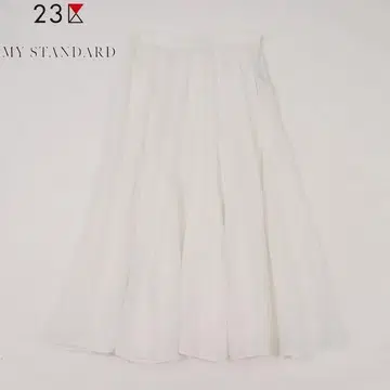 B7062 23구 마이 스탠다드 린넨 롱 스커트 46 빅 사이즈