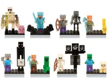 새상품 LEGO 레고 호환 마인크래프트 마인크 1 미니 피규어 인형 세트