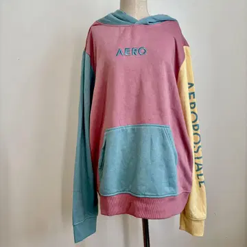 AEROPOSTALE 에어로포스텔 컬러풀 후드 후드티 멀티 컬러