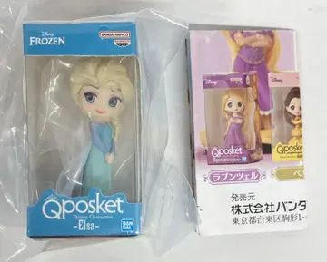 반다이 Q posket 미니어처 컬렉션 2 디즈니 캐릭터 엘사