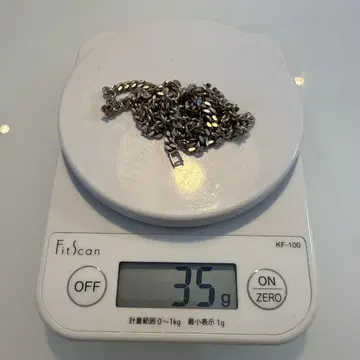 실버925 키헤이 목걸이 61cm