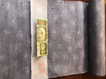 순수 실크 기모노 옷감 눈꽃