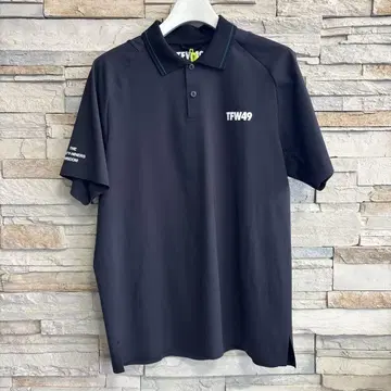 TFW49 피케 셔츠 T102510028 사이즈 L 미사용 새상품