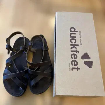 [새상품급] duckfeet 다크 브라운 스포츠 샌들 37