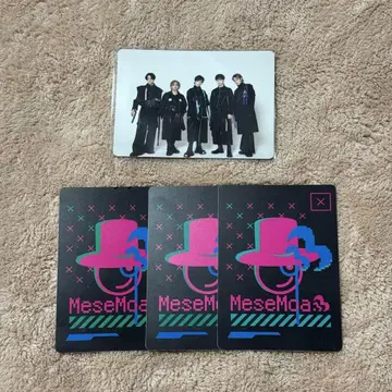 MeseMoa. 단체 트레이딩 카드 code:M