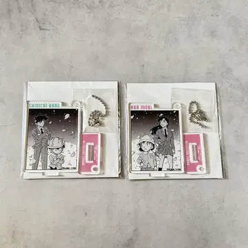 명탐정 코난 공식 앱 아크릴 키링 남도일(쿠도 신이치) 유미란(모리 란)