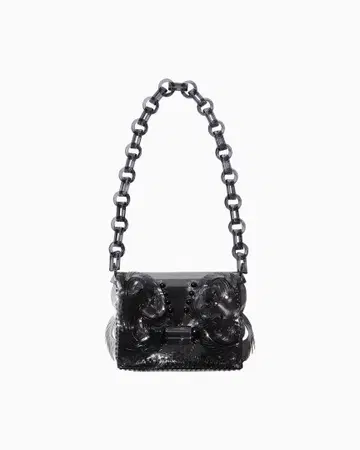 [ Mamekurogouchi ] Mini chain bag pvc