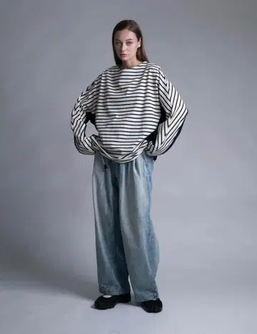 새상품 MY BEAUTIFUL LANDLET 보더 티셔츠