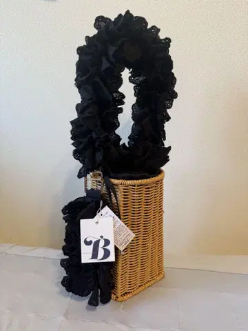 Bibiy MILLIE BASKET BAG BLACK 비비 카고 백
