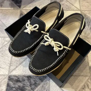 콜한 데크 슈즈 네이비 드라이빙 슈즈