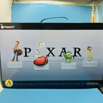 PIXAR happy 복권 A상 픽사 캐릭터 & 로고 피규어 세트