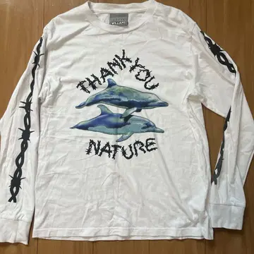 Ashley Williams THANK YOU NATURE 긴팔 티셔츠