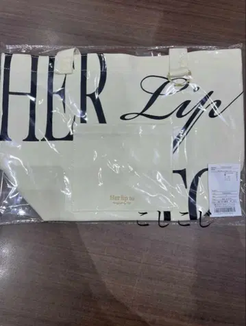 HLT DAIRLY LOGO TOTE 모노톤