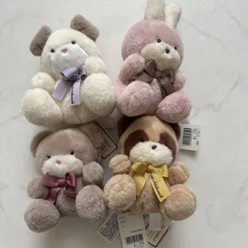 블루블루 봉제 인형 세트