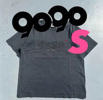 9090 OG 로고 빈티지 티셔츠 블랙 사이즈 S