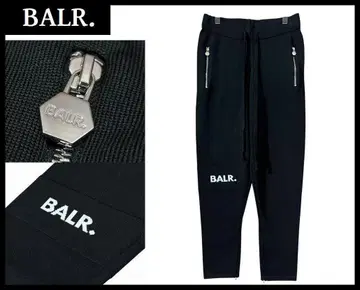 새상품급 BALR. 보러 스트레치 저리 니트 트랙 팬츠 M
