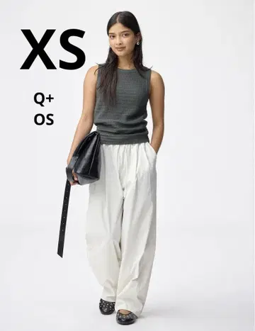 지유 배럴 레그 풀온 팬츠 Q +OS