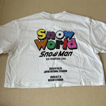 Snow World Snow Man 티셔츠
