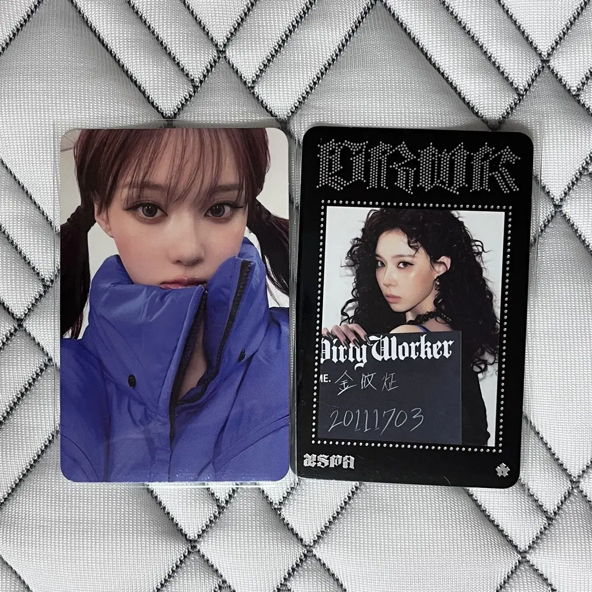 AESPA | 에스파 Aespa Winter Dirtywork tc version A md poca