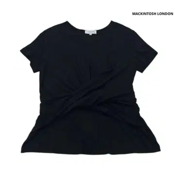 여성용] MACKINTOSH LONDON 티셔츠 블랙 40 표기